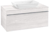 Villeroy & Boch Venticello Waschtischunterschrank 957 mm Glossy White mit Auszug