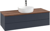 Villeroy & Boch Antao Waschbeckenunterschrank 1200 mm Anthrazit mit LED-Beleuchtung