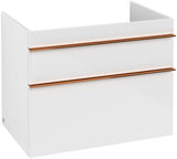 Villeroy & Boch VENTICELLO Waschtischunterschrank 753 mm Santana Oak mit 2 Auszügen und Glasabtrennungen
