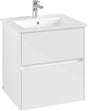 Villeroy & Boch Collaro Waschbeckenunterschrank C142 Glossy White 561 mm mit SoftClosing
