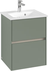 Villeroy & Boch Collaro Waschtischunterschrank C141 B0 White Oak 472 mm mit LED-Beleuchtung