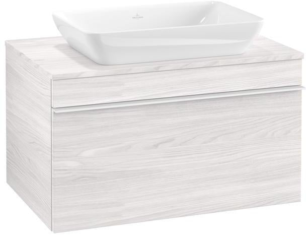 Villeroy & Boch Venticello Waschtischunterschrank 757 mm Glossy White mit Auszug