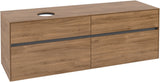 Villeroy & Boch Waschtischunterschrank Collaro C050 Kansas Oak 1600 mm mit 4 Auszügen und SoftClosing