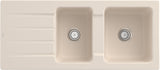 Villeroy & Boch Einbauspüle Architectura 80 338001R1 Weiß Alpin CeramicPlus 1160x510 mm