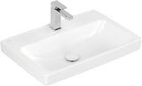 Villeroy & Boch Architectura Wandwaschbecken 650 x 445 mm Weiß Alpin – Rechteck, 1 Hahnloch, mit Überlauf
