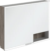 Villeroy & Boch Spiegelschrank My View+ A48110 1000 mm Graphite mit LED-Beleuchtung und Sensordimmer
