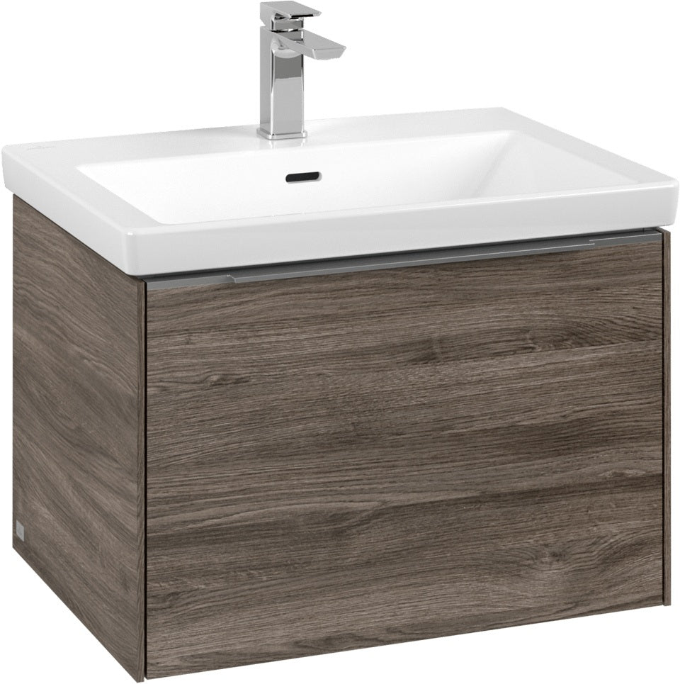 Villeroy & Boch Subway 3.0 Waschtischunterschrank C57500, 622 mm, Brilliant White, mit SoftClosing-Auszug
