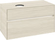 Villeroy & Boch Waschtischunterschrank Collaro C039 B0 1000 mm White Oak mit Beleuchtung