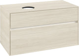 Villeroy & Boch Waschtischunterschrank Collaro C039 B0 1000 mm White Oak mit Beleuchtung