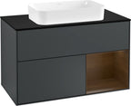 blau / Mitteldichte Faserplatte (MDF) / F252GN