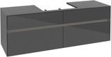 Villeroy & Boch Waschtischunterschrank Collaro C025 B0 1600 mm Glossy Grey mit LED-Beleuchtung