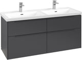Villeroy & Boch Waschtischunterschrank Subway 3.0 C 568L0 1272 mm Brilliant White mit LED