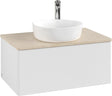 Villeroy & Boch Antao Waschbeckenunterschrank 800 mm Glossy White Lacquer mit Auszugsbeleuchtung
