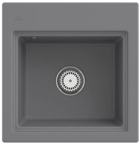 Villeroy & Boch Subway Style 50 S Einbauspüle 500x510mm Keramik Stone CeramicPlus