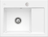 Villeroy & Boch Einbauspüle Subway 45 Compact 650x510mm Weiß Alpin CeramicPlus