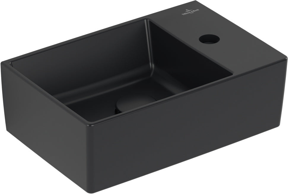 Villeroy & Boch Handwaschbecken Memento 2.0 – Weiß Alpin, 400 x 260 mm, Wandmontage