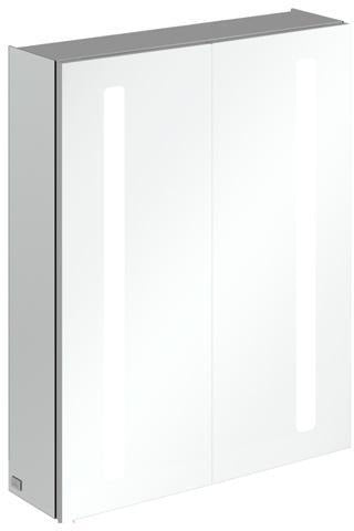 Villeroy & Boch My View 14+ Aufputz-Spiegelschrank 1000 mm mit LED-Beleuchtung und Front- sowie Innenspiegel