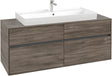 Villeroy & Boch Waschtischunterschrank Collaro C09200 1400 mm Stone Oak mit 4 Auszügen