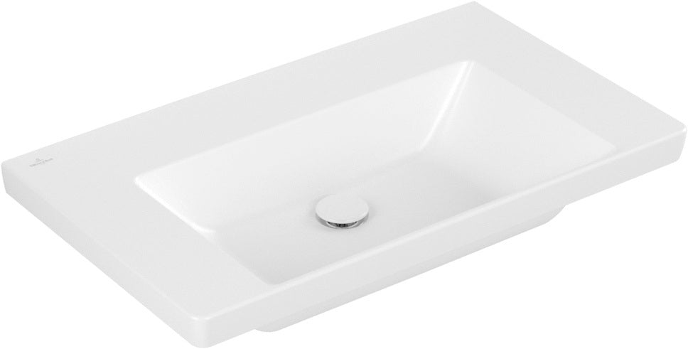 Villeroy & Boch Schrankwaschtisch Subway 3.0 800x470mm Weiß Alpin Rechteck