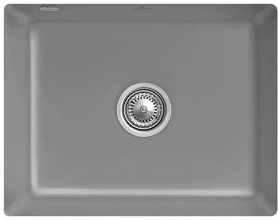 Villeroy & Boch Subway 60 SU Unterbauspüle 545x440 mm Keramik Ebony CeramicPlus
