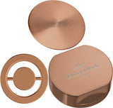 Villeroy & Boch Zubehörset 962420 – Eckige Abdeckkappen in Gold für Küchenspülen