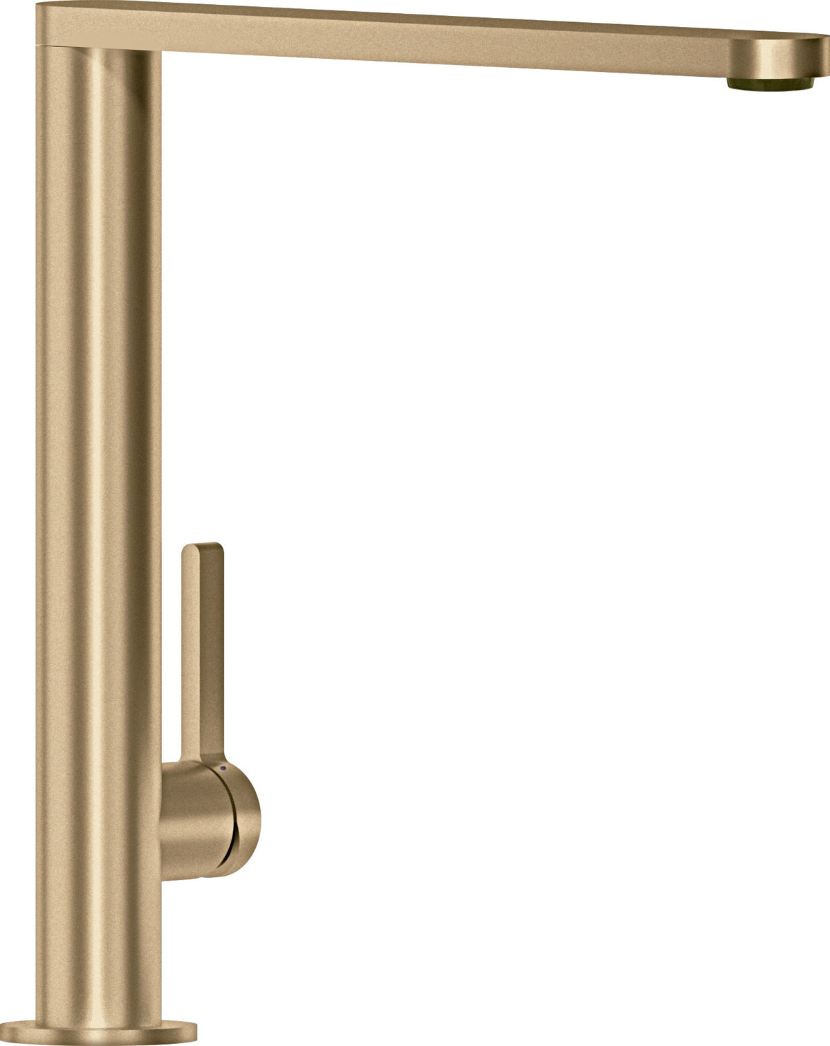 Villeroy & Boch Finera Küchenarmatur 927000 – Einhand-Spültischbatterie in Gold, Edelstahl, 360° schwenkbar