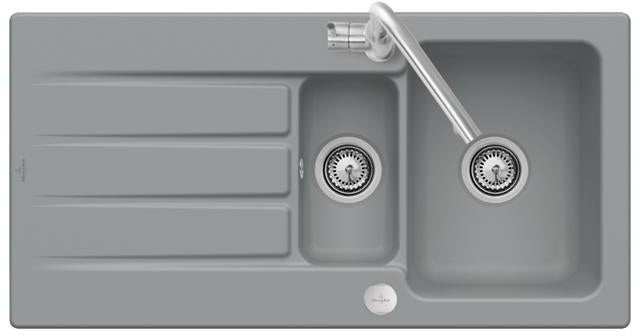 Villeroy & Boch Einbauspüle Architectura 60 XR 1000x510mm Ebony CeramicPlus