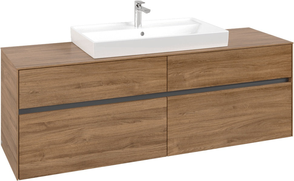 Villeroy & Boch Waschtischunterschrank Collaro C028 Kansas Oak 1600 mm
