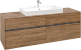 Villeroy & Boch Waschtischunterschrank Collaro C028 Kansas Oak 1600 mm
