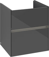 Villeroy & Boch Collaro Waschtischunterschrank C142 B0, 561 mm, Glossy White, mit LED-Beleuchtung