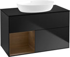 schwarz / Mitteldichte Faserplatte (MDF) / FA12G N