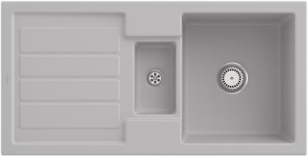 Villeroy & Boch Einbauspüle Flavia 60 Ivory CeramicPlus 1010x510mm