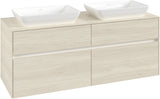 Villeroy & Boch Waschtischunterschrank Collaro C119 B0 1400 mm White Oak mit Beleuchtung