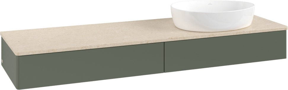Villeroy & Boch Waschtischunterschrank Antao L16013 1600 mm Anthracite Matt mit LED-Beleuchtung