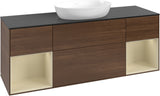 Villeroy & Boch Finion Waschtischunterschrank 1600 mm Glossy White Lacquer mit Beleuchtung