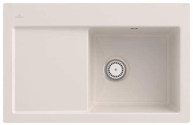 Villeroy & Boch Subway 45 Flat Einbauspüle Graphite CeramicPlus 745x475mm