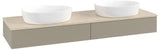 Villeroy & Boch Antao Waschtischunterschrank 1600 mm Stone Grey Matt mit 2 Auszügen