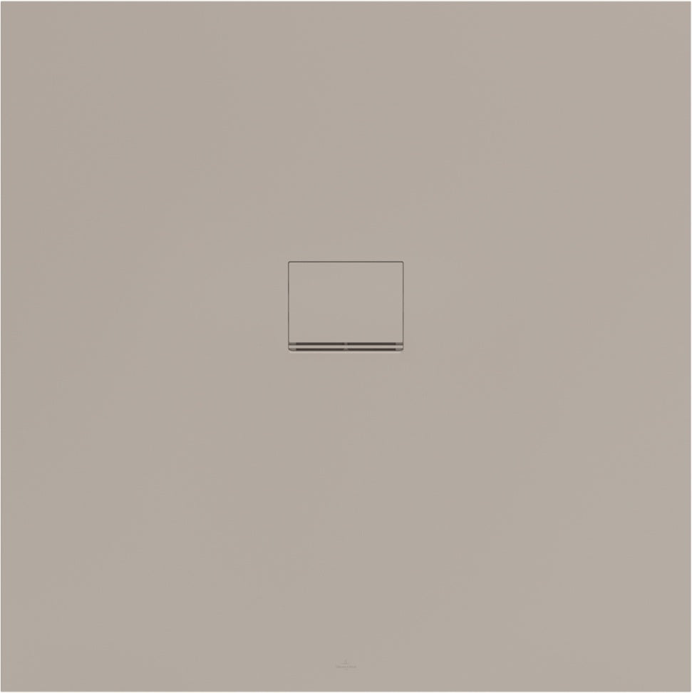 Villeroy & Boch Squaro Infinity Duschwanne 1000x1000mm Stone White – Rutschhemmung Klasse C
