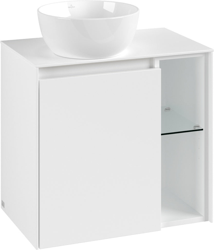 Villeroy & Boch Waschbeckenunterschrank Collaro C151 B0 600x548x380mm White Oak mit Beleuchtung