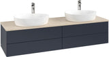 Villeroy & Boch Antao Waschtischunterschrank 1600 mm Anthrazit Matt mit LED-Beleuchtung