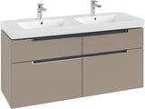 Villeroy & Boch Subway 2.0 Waschtischunterschrank A91710 Glossy White 1287 mm