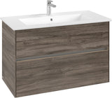 Villeroy & Boch Waschtischunterschrank Collaro C145 B0, 961 mm, White Matt, mit LED-Beleuchtung