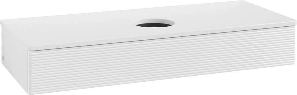 Villeroy & Boch Waschtischunterschrank Antao 1200 mm Glossy White Lacquer mit LED-Beleuchtung