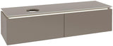 Villeroy & Boch Legato Waschbeckenunterschrank 1600 mm Glossy White mit LED-Beleuchtung