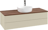 Villeroy & Boch Antao Waschbeckenunterschrank 1200 mm Anthrazit mit LED-Beleuchtung