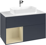 Villeroy & Boch Waschtischunterschrank Finion G241GF Glossy White Lacquer 1000 mm mit Beleuchtung