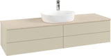 Villeroy & Boch Waschbeckenunterschrank Antao K25153 1600 mm Anthracite Matt Lacquer