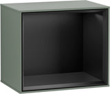 Villeroy & Boch Finion Regalmodul F580GF – 418 mm, Olive Matt Lacquer, mit LED-Beleuchtung