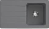 Villeroy & Boch Architectura 50 Einbauspüle 860x510mm Ebony CeramicPlus reversibel