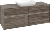 Villeroy & Boch Waschbeckenunterschrank Collaro C116 B0 1400 mm Stone Oak mit Beleuchtung